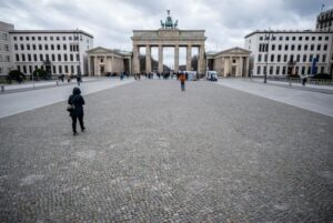 Coronavirus lockdown in Berlin, Germany 
