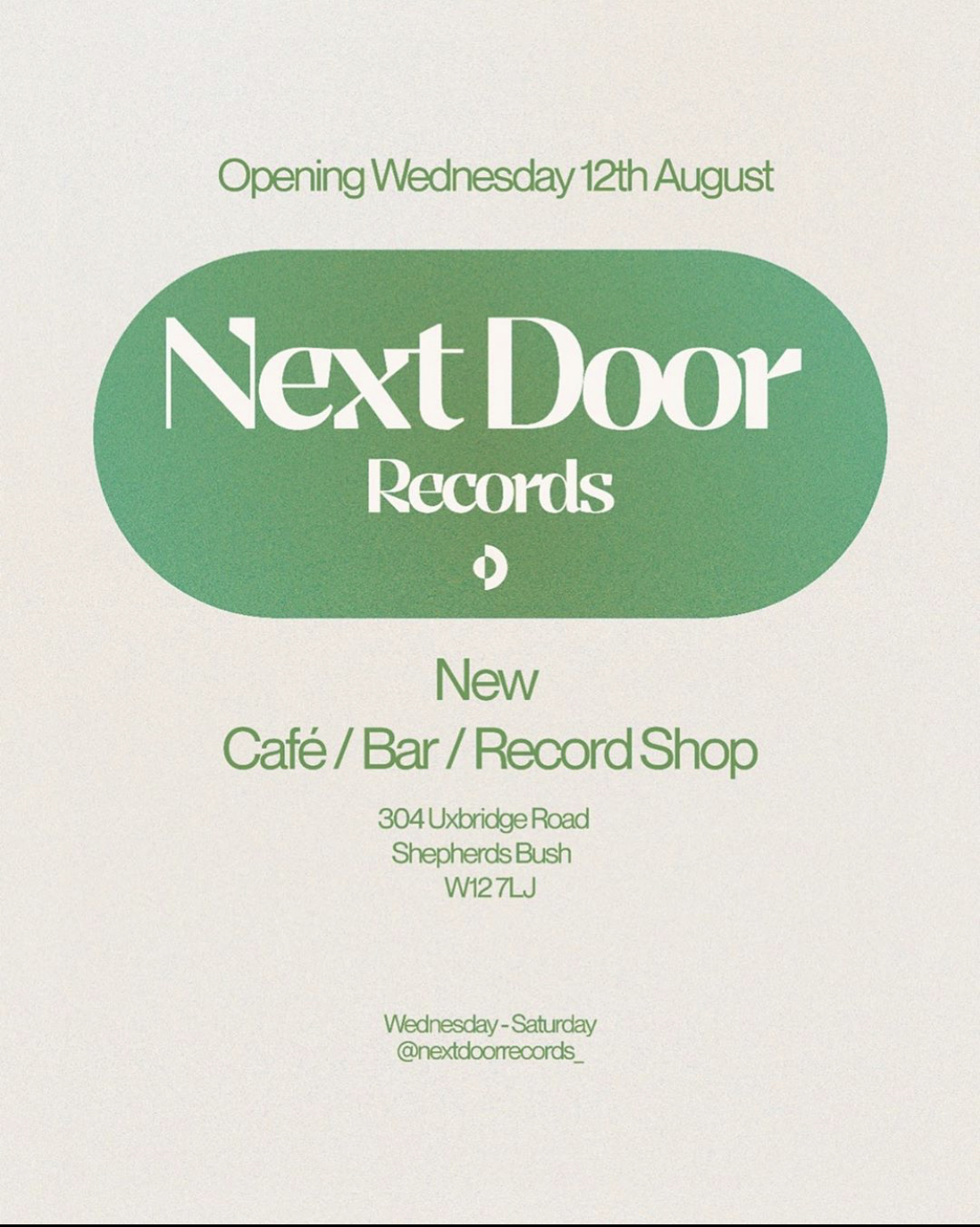 London - Next Door Records