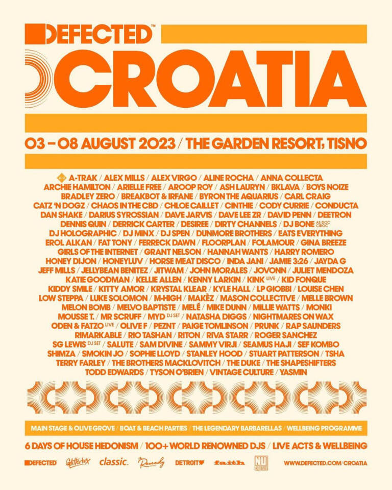 defected croatia 2023 lineup