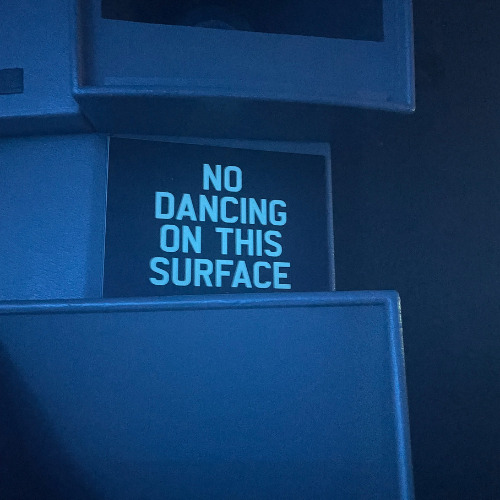 No Dancing Sign - The Box